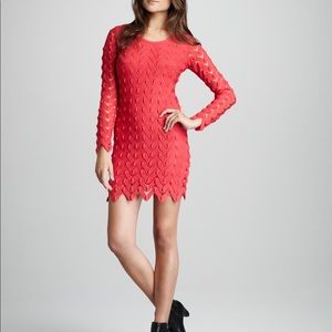 Free People Wild Thing Crochet Dress Red Small
